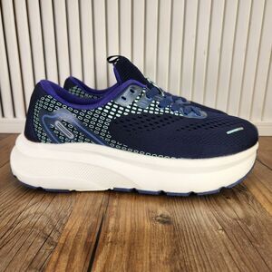 Jackshibo 8507 Wide Toe Box Women's 9.5 Navy Blue Walking Comfort Sneakers Shoes
